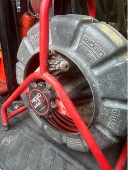 Ridgid see snake sewer camera