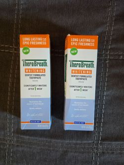 TheraBreath Toothpaste 2/$5