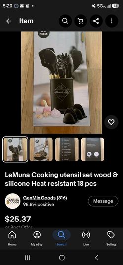 LeMuna Cooking Utensil Set