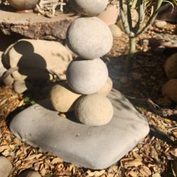 River Rock Garden Art