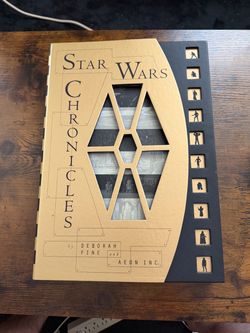 MINT Star Wars Chronicles 1st Edition (1997) w/ Clamshell Slipcase