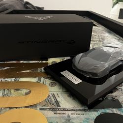 Corvette 2024 1:64 Replica Stingray Corvette Seawolf Gray