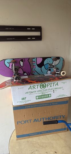 2 Pro Skateboards Ripndip And Darkstar