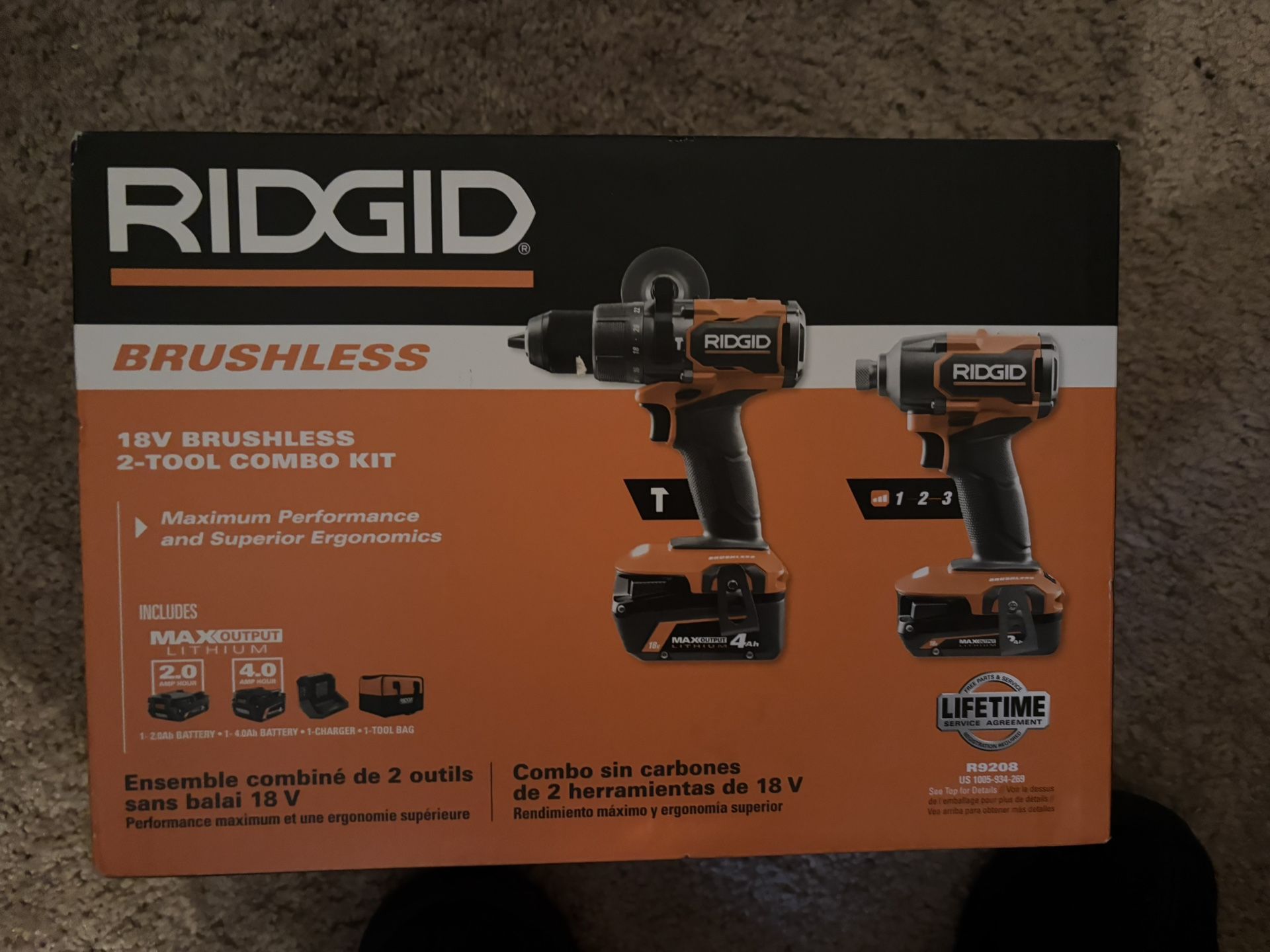 Ridgid 2 Tool Combo