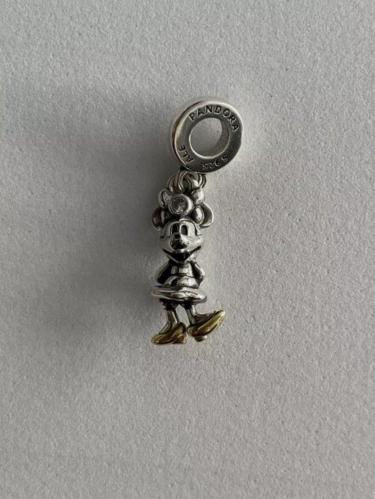 Brand New Pandora Disney Minnie Mouse 100th Anniversary Charm