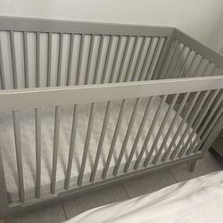 Grey Delta 4 In 1 Convertible Crib 