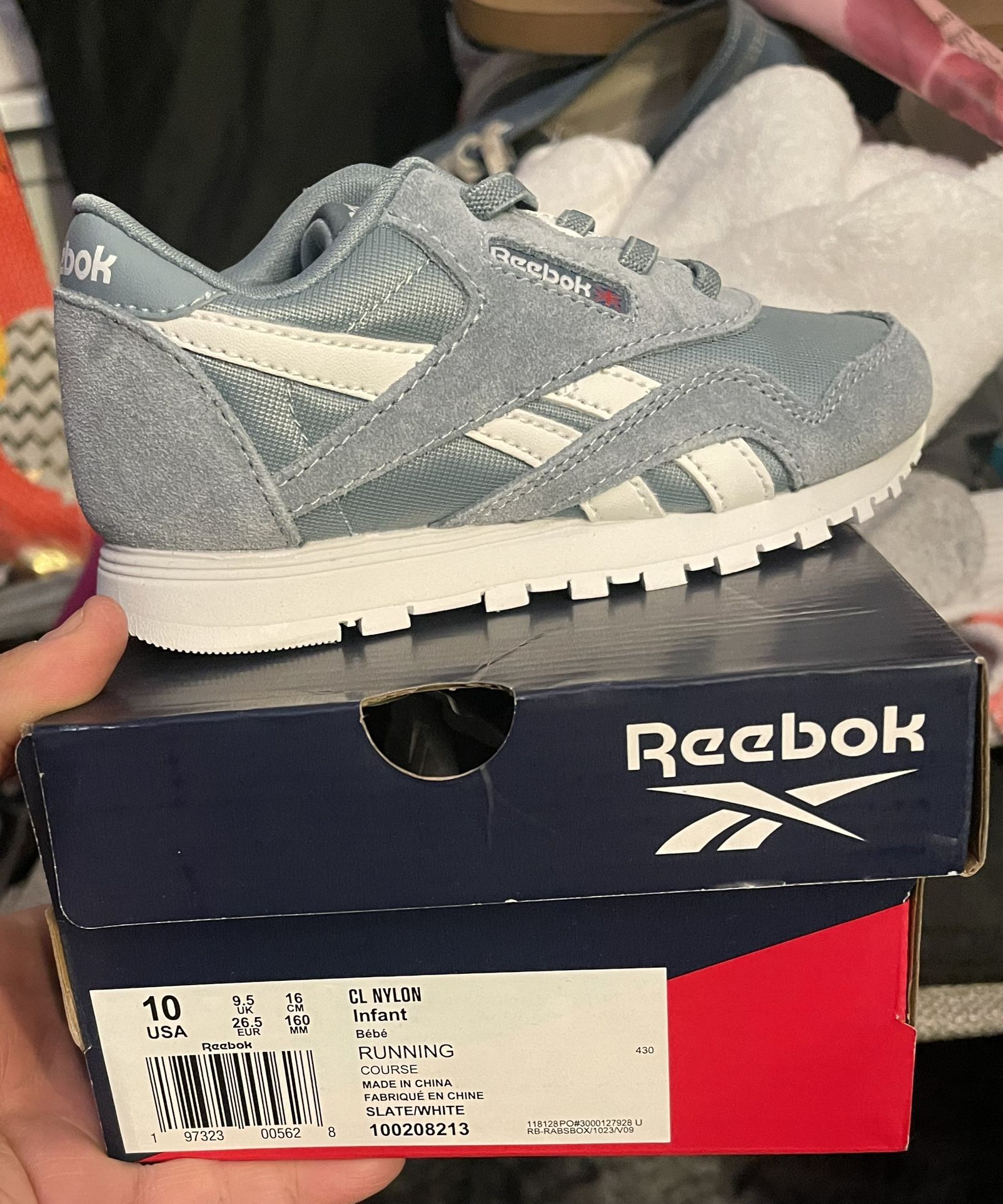 Baby Blue Reebok 