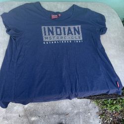 WOMENS INDIAN MOTORCYCLES TEE XL