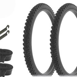 ALTA PERFORMANCE Bicycle 24" x 1.95" Black TIRE MOUNTAIN Rough TREAD 