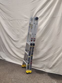 Folding  extension gorilla  ladder  12 ft