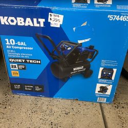 Kobalt 10 Gallon Air Compressor
