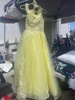 A princess Quinceañera dress  only wear once like brand new nothing wrong good condition 