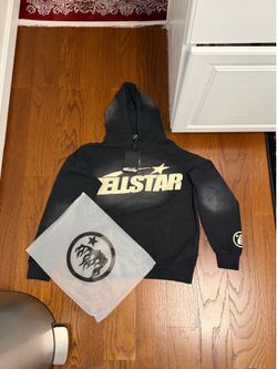 Hellstar hoodies black size medium