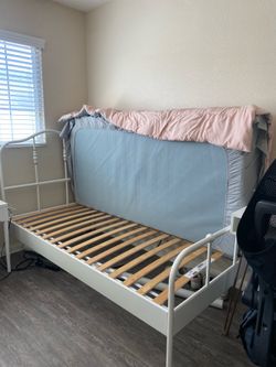 White Twin Bed Frame