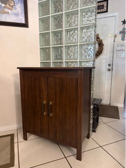 Brown Wooden Cabinet