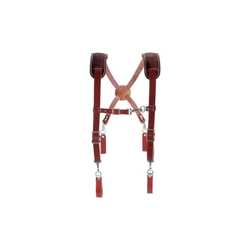 Leather Work Suspenders