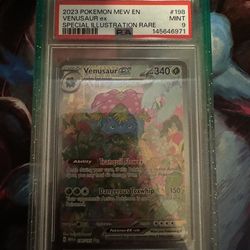 151 Venusaur ex SIR 198/151 PSA 9 Pokemon Card