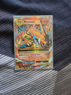M Charizard EX Pokémon Card Holo