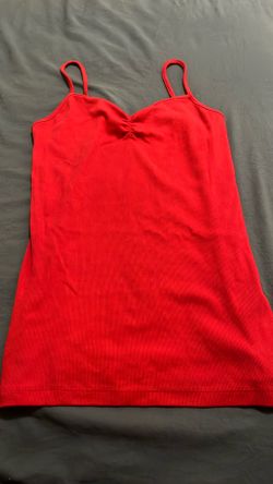 2$ Red Tank Top Size L