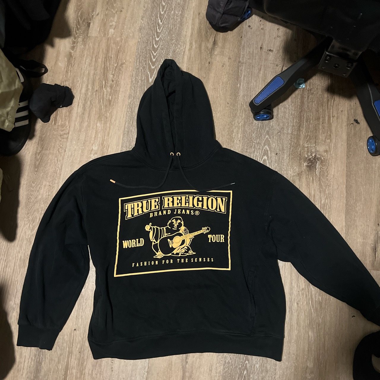 True Religion Puff Print Hoodie