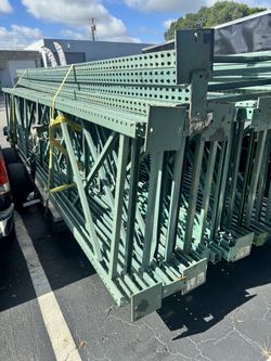 Pallet Rack Upright Welded American 42” X 240”