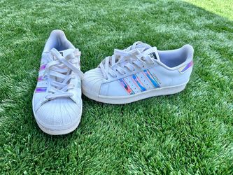 Adidas Superstar Iridescent Stripe Sneakers