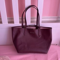 Michael Kors Plum Reversible Tote