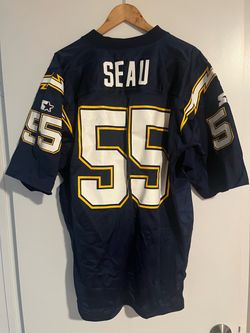 Junior Seau Signed Chargers Jersey