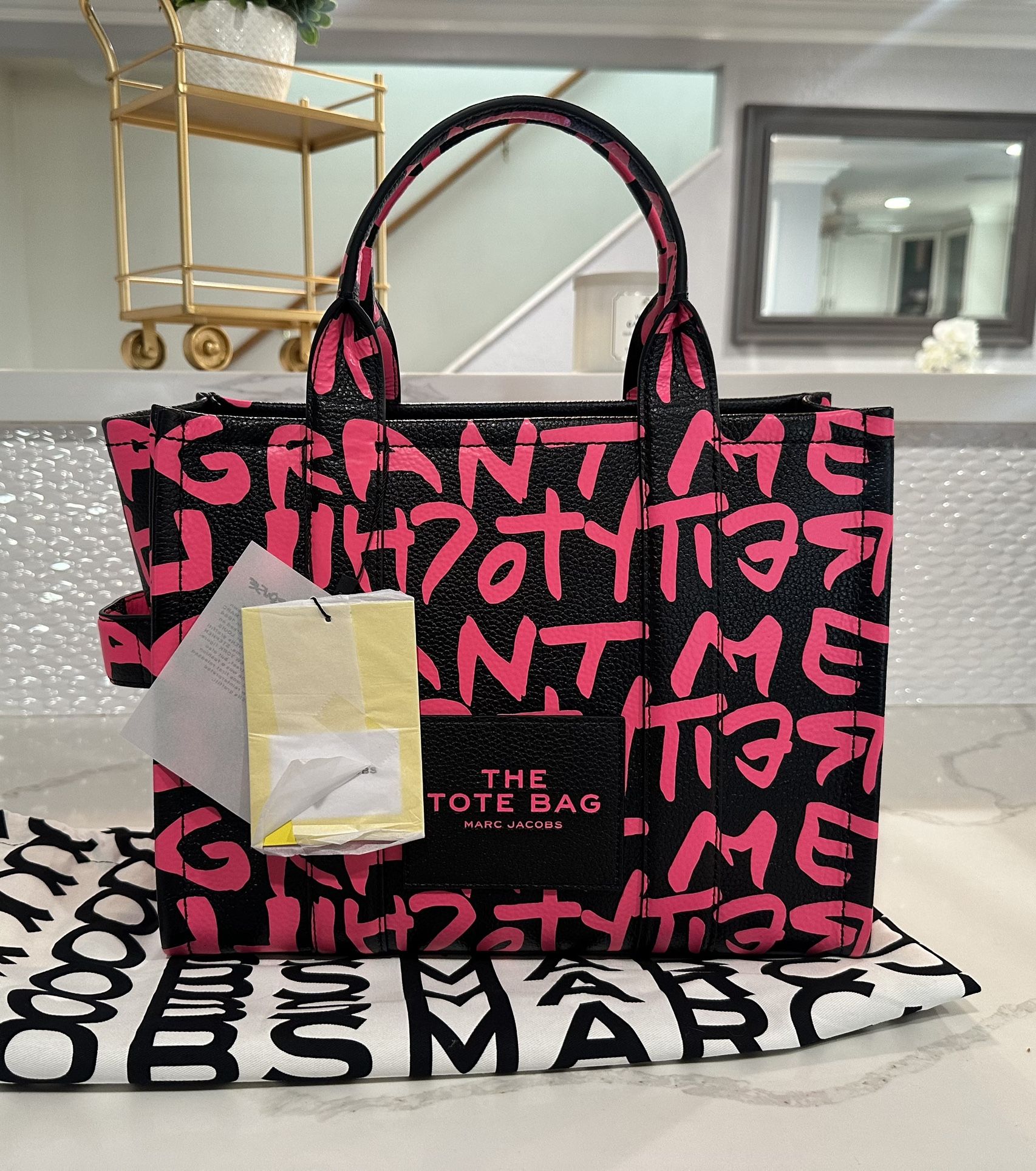 MARC JACOBS X STEPHEN SPROUSE GRAFFITI TOTE