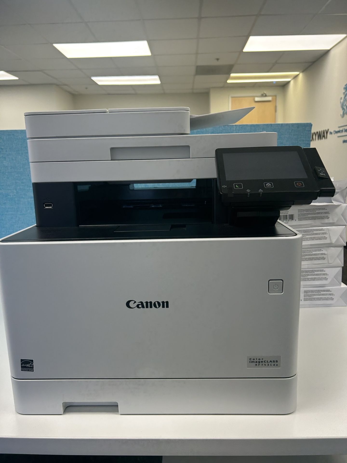 CA94010 Canon Color ImageClass MF743CDW All in One Printer