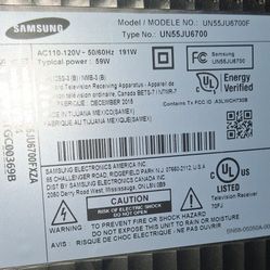 55' SAMSUNG CURVE TV