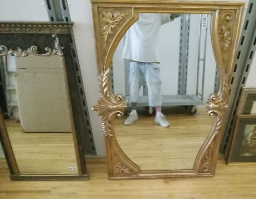 Huge Antique Mirror 