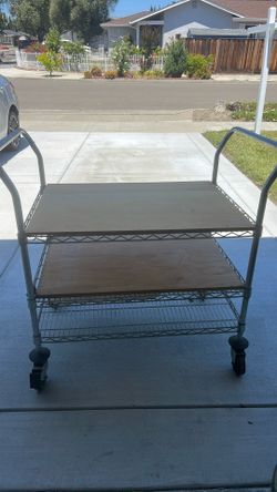 Heavy duty metal cart