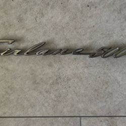 1960s Ford Fairlane 500 emblem