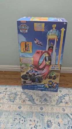 PAW Patrol Rescue Wheels Super Loop Tower HQ with Lights, Sounds, Vehicle & Figure