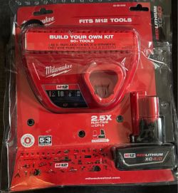 Milwaukee M12 12-Volt Lithium-lon XC Battery Pack 4.0 Ah and Charger Starter Kit