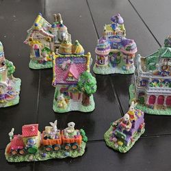 Lil Easter Bunny Village