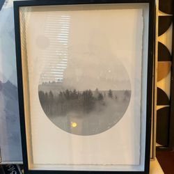 Allons Aux Bois Framed Painting Print