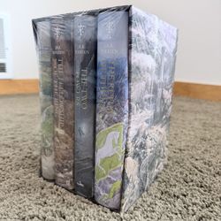 The Hobbit & Lord of the Rings Illustrated Box Set - Sealed