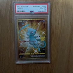 Psa 10 Gold Mew Celbrations