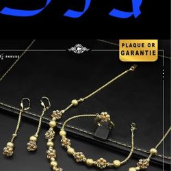 18k Plated Gold Sets