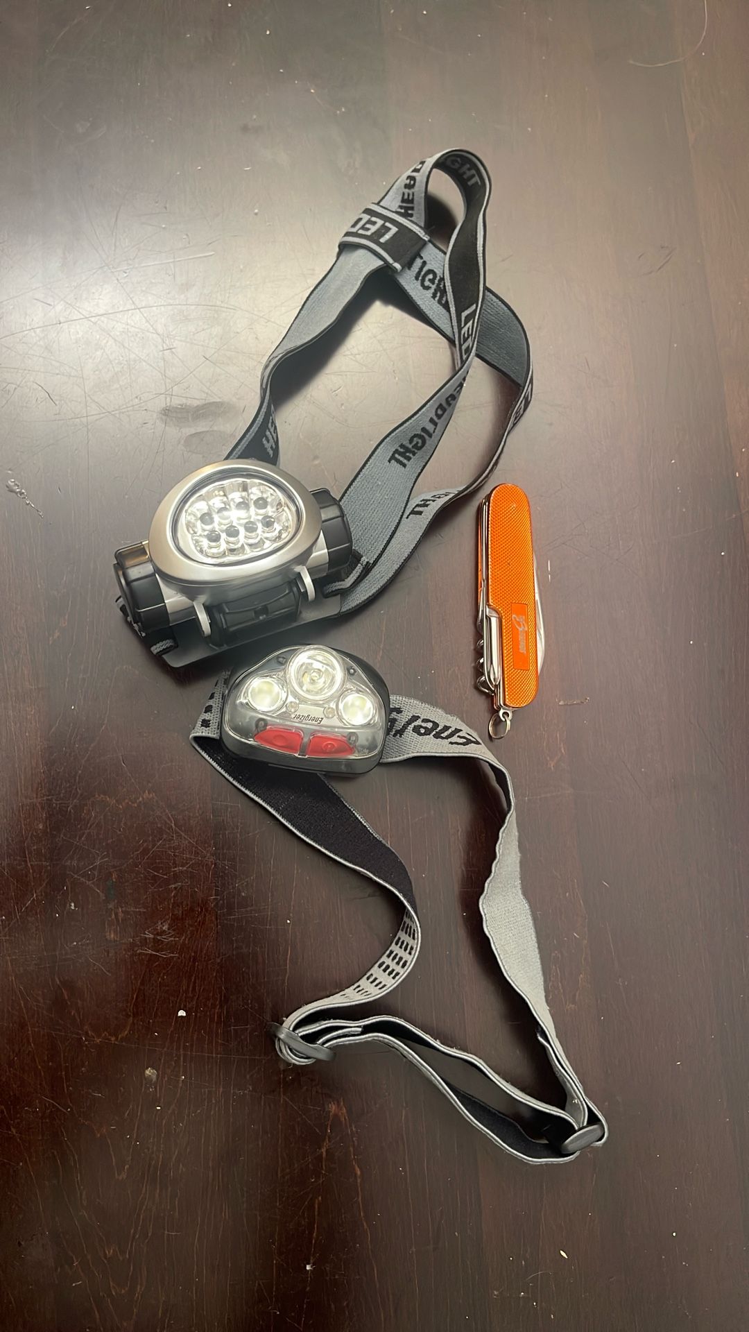 Head Lights And Pen Knife Bundle Set 
