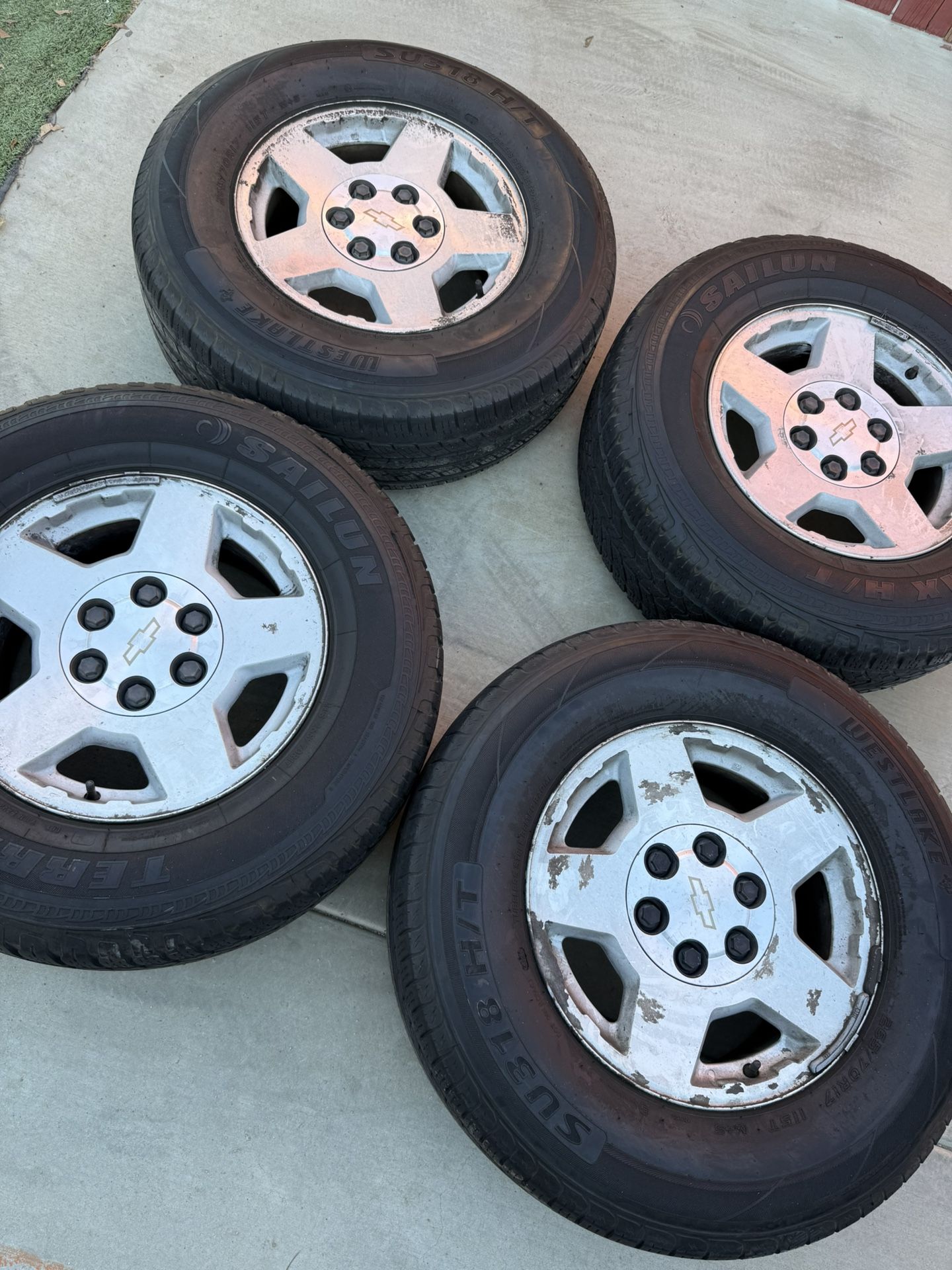 chevy Wheels 17'