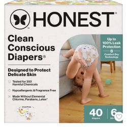 Honest Diapers Size 6