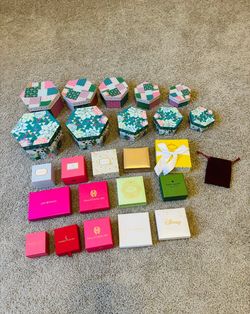 Empty Jewelry Boxes Lot