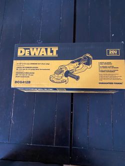 New. Dewalt grinder still in the box