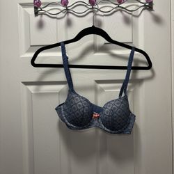 Navy Lace Bra