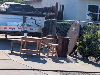 Free Items Coffee Table, Night stand, and Round Table