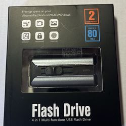 4 In 1 USB Flash Drive 128 GB