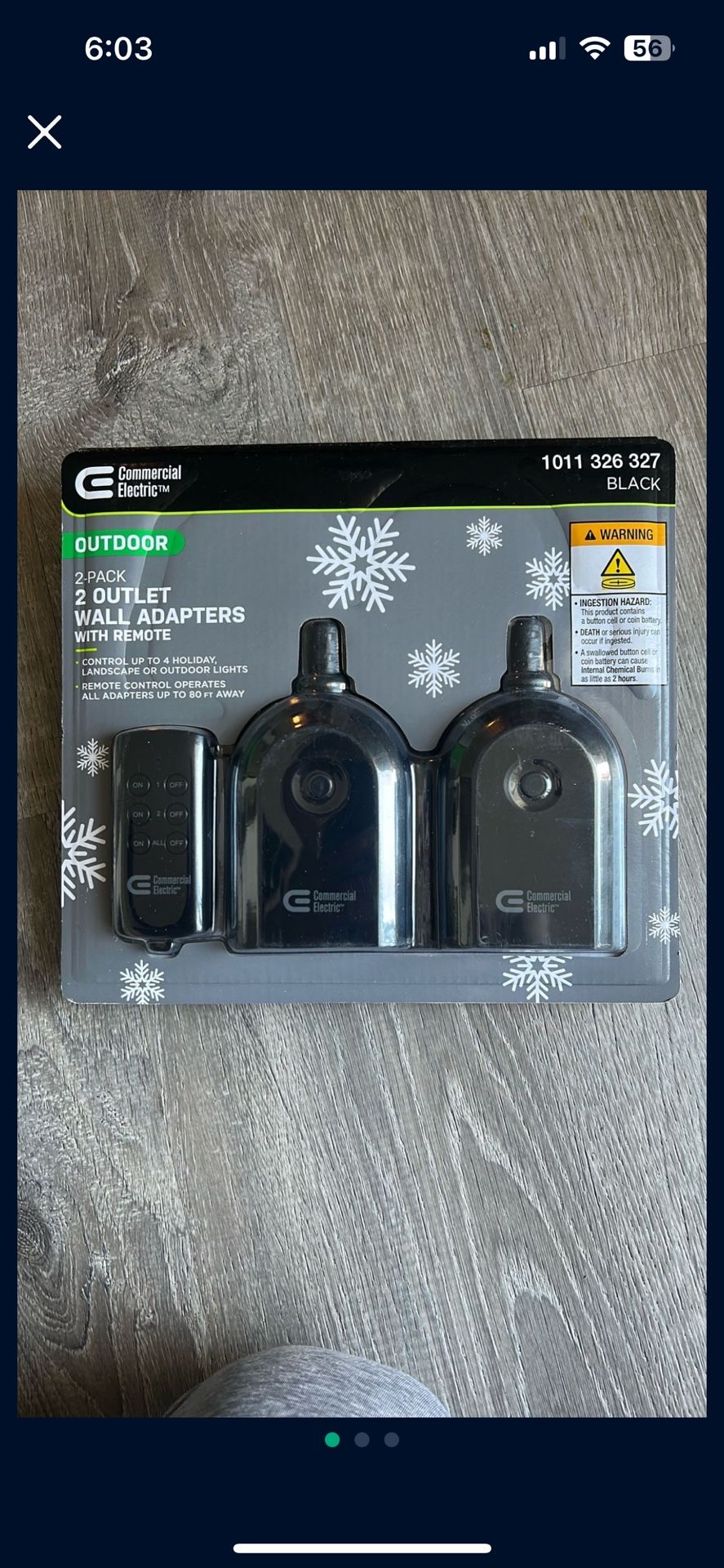 Christmas Light Remote 